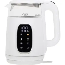 Adler AD 1305 electric kettle white/silver