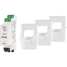 Shelly Pro 3EM-400A energy cost meter AC