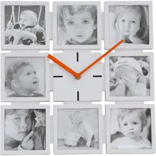 Platinet wall clock Family (42568)