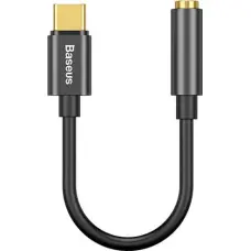 Baseus Adapteris Baseus USB-C to 3.5mm USB C, 3.5mm 0.05 m, juoda