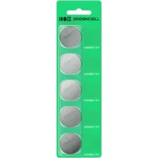 Green Cell Button battery 5x CR2450