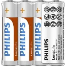 Philips Battery R03 AAA LONGLIF E 4szt.