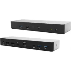 I-Tec Docking station Thunderbolt 4 Intelligent Dual Display Power Delivery 90W 2x DP Video TB AUDIO LAN USB-A 10Gbps USB-C 10 Gbps Kensington lock