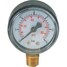 Speroni Manometer ø 40 mm 6 Bar