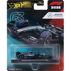 Mattel HOT WHEELS PREMIUM F1 Mercedes-Benz George Russel bolidas 63 (JKD80)