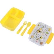 Itotal - Lunch Box Kids BEE with cutlery (ID2032)