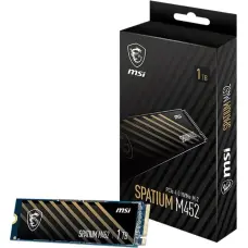 MSI SSD|MSI|300xTBW rating|MTBF 1500000 h|Read speed 3600 MB/s|Write speed 3100 MB/s|NVMe Yes|PCI Express 4.0|M.2|1000 GB|SPATIUM M452|S78-440L970-P83