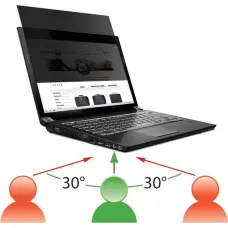 No Name Mobilis 016233 display privacy filter 39.6 cm (15.6