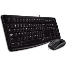 Logitech MK120 Corded Combo - BLACK - USB - RUS