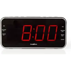 Nedis CLAR004BK alarm clock Digital alarm clock Black
