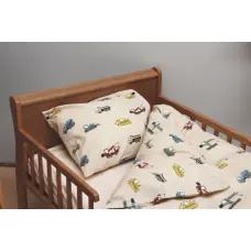 By Mats - Bed Linen Baby Size 70 x 100 cm - Working Machine (MAT144)