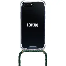 Lookabe Necklace iPhone 7/8+ gold green loo012