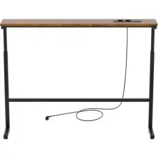 Maclean Side table with charging strip MC-140 B