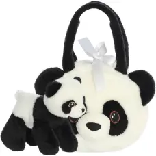 Fancy Pals AURORA Fancy Pals plīša rotaļlieta Panda somiņā, 20 cm