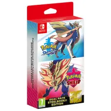 Pokemon Sword + Shield Dual Pack Steelbook Edition NS