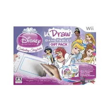 uDraw Game Tablet Inc.Disney Princess GiftPack WII