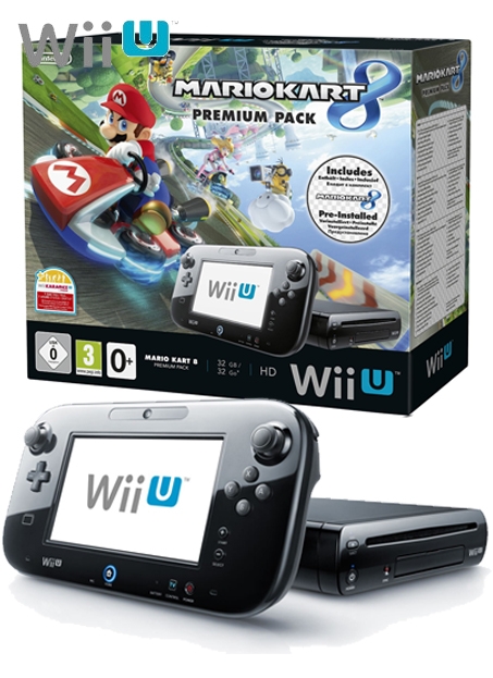 consola wii u 32 gb wiiu premium + mario kart 8 - Comprar Videojogos e  Consolas Nintendo Wii U no todocoleccion