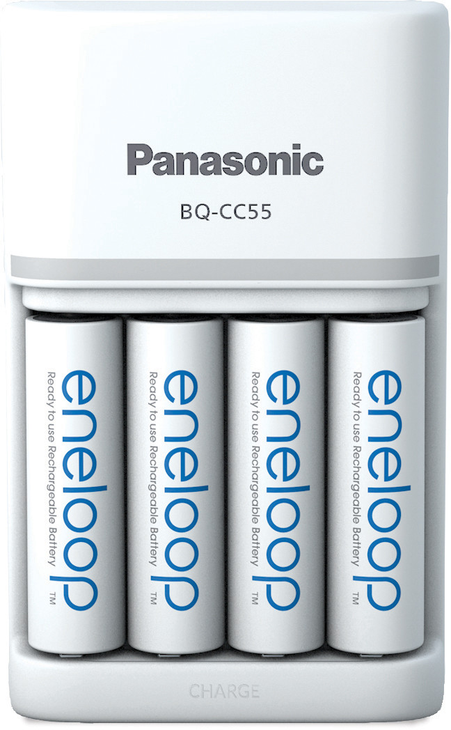 Panasonic Eneloop Charger Bq Cc55 4x2000mah Baitukas